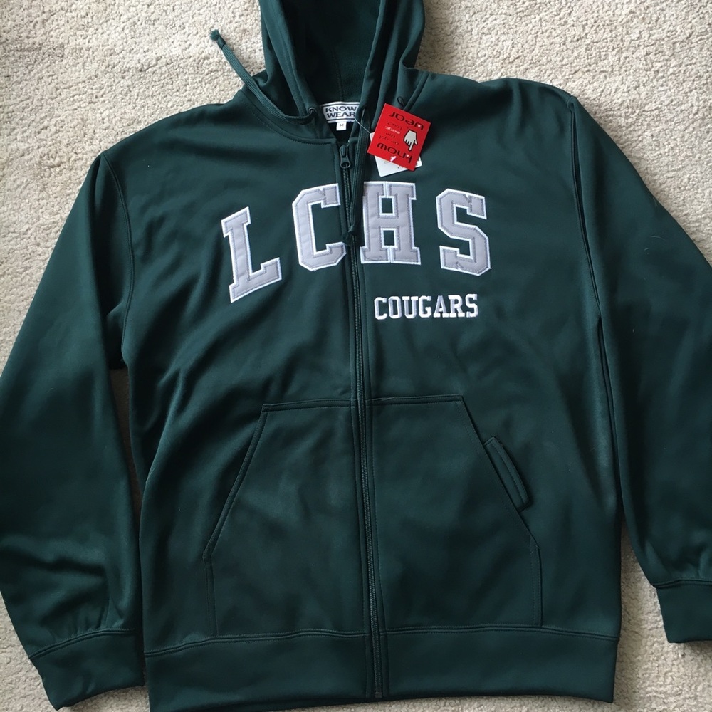 Brand New Lake Catholic High School Zip Up Hoodie